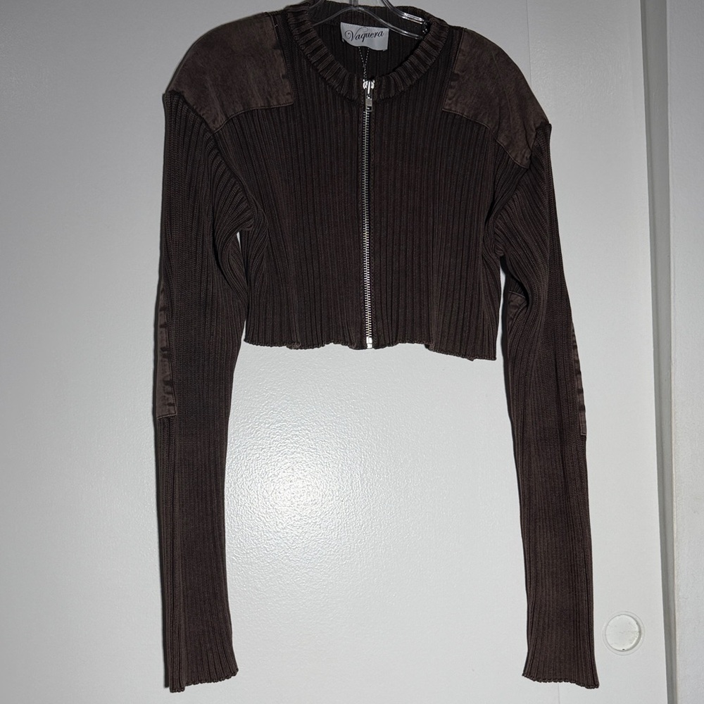 Vaquera plaid print bolero